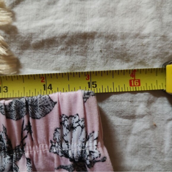 Rene Rofe Light Pink Floral Sleep Shorts Large - Picture 6 of 7